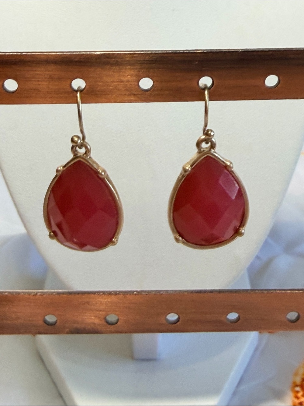 Vintage teardrop earrings